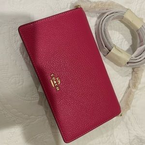 Anna foldover clutch and crossbody